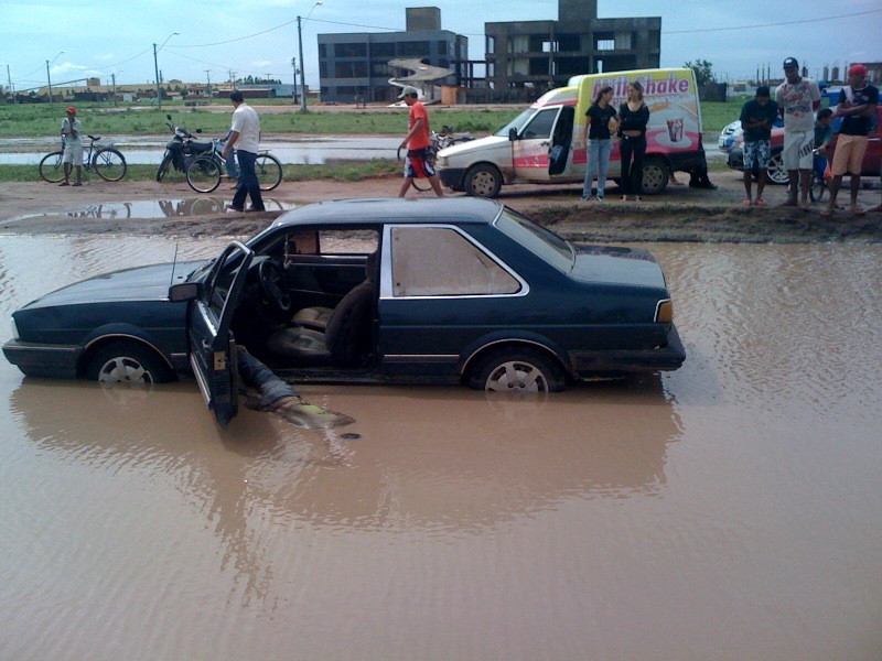 O corpo do indigitado motorista só foi descoberto no sábado