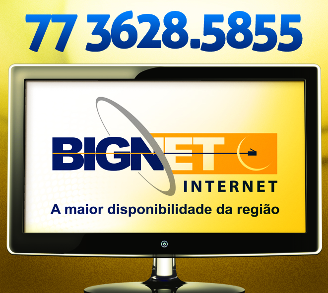 Anu¦üncio BigNet 5,6x5cm