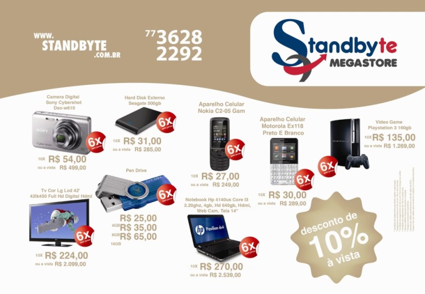 Anúncio Standbyte meia página julho