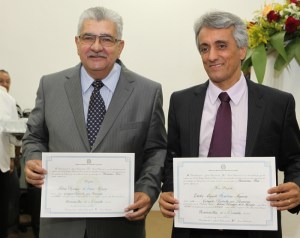 Antonio Henrique e Paê: recém diplomados, mas já trabalhando pelo consenso