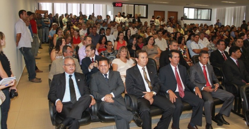 O plenário da Câmara estava lotado