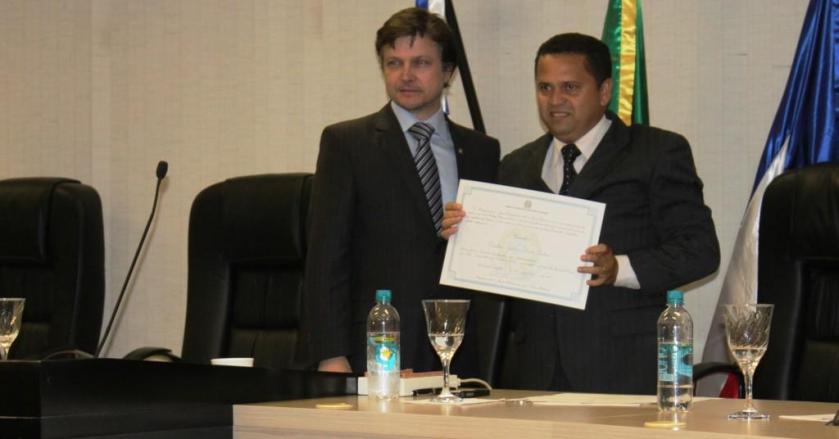 Jarbas Rocha, vereador eleito pelo PHS: depois de 3 eleições, finalmente o diploma.