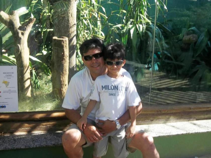 Aron Ledoux e Arthur aniversário