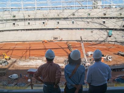 Valor das obras da Fonte Nova aumentaram 251% em relação ao previsto em 2010Foto: Alessandra Lori / Divulgação
