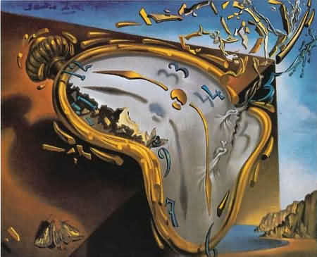 Relogio Explodindo - Salvador Dali