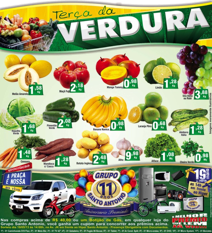terça da verdura