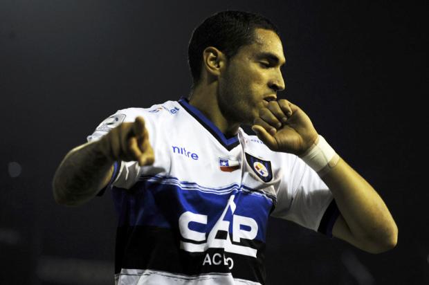 Braian Rodriguez, do Huachipato, em breve no Internacional. Foto AFP