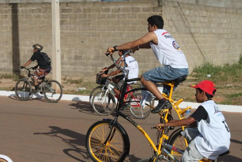 bicicletas de todos os tamanhos