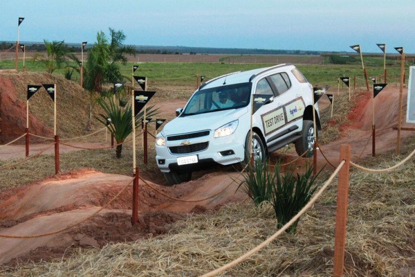 Clientes ficam impressionados com a performance da TrailBlazer