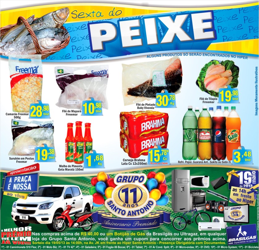 Sexta do Peixe 17-05-13