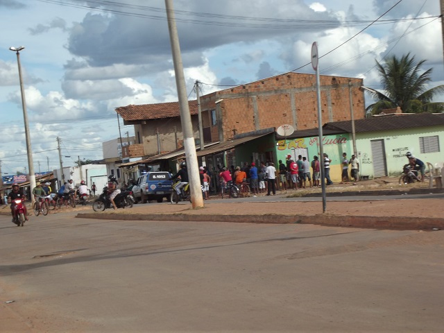 O local onde ocorreu o crime, em foto do Rota 23