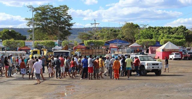 confusão na expoagro