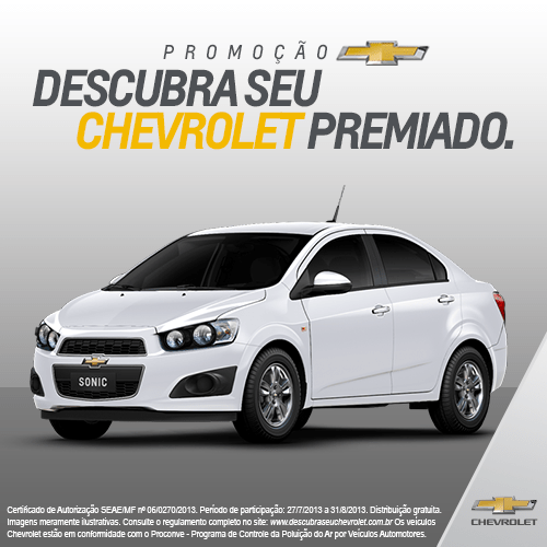 Vá buscar o seu Chevrolet Premiado nas lojas Topvel de Barreiras e Luís Eduardo Magalhães.