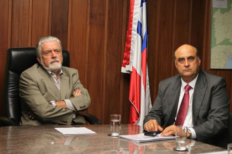 O Governador e o seu Secretário, em foto de Manu Dias, da SECOM