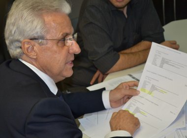 Gaban, o denunciante, em foto de Marcela Gelinski, do Bahia Notícias