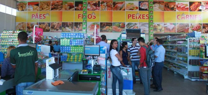 interior da nova loja