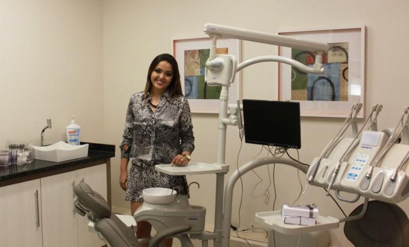 Dra. Lays e os novos equipamentos