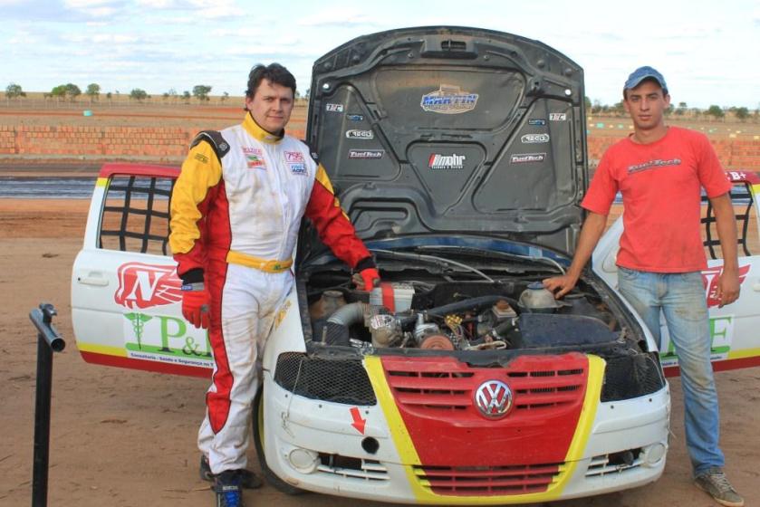 Kenni Henke e VW 1600 Turismo.