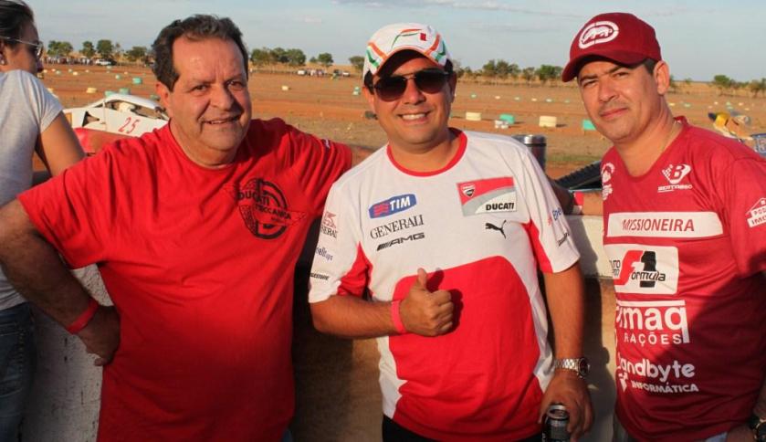 Gaetano Módica e Raphael Módica, aficionados e patrocinadores. 