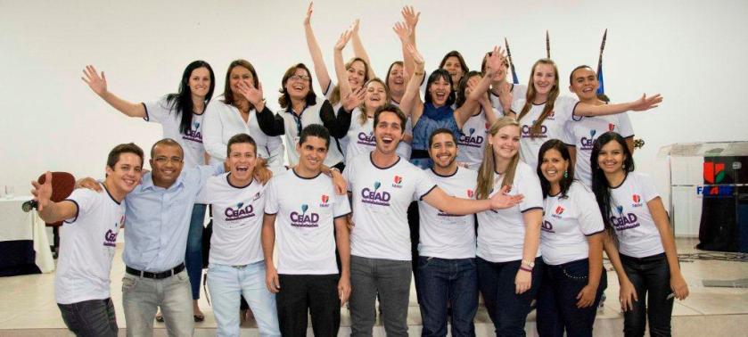 Os alunos da organização