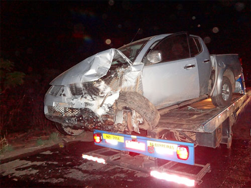 O motorista da L200 Triton causou o acidente segundo os peritos da PRF