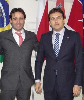 Representantes do MP-BA   em Luís Eduardo, George Elias e André Bandeira de Melo