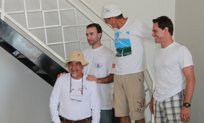 Pódio da categoria principal, relativo ao terceiro dia de competição.