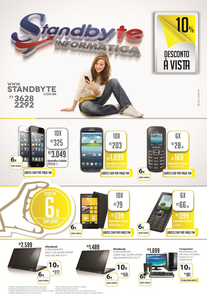 standbyte outubro baixa