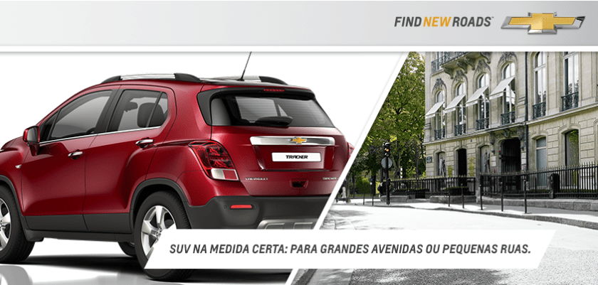 Venha dirigir o novo suv Tracker nas revendas Topvel de Luís Eduardo Magalhães, Barreiras e Bom Jesus da Lapa