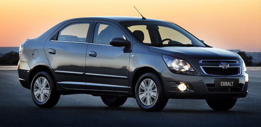 Chevrolet Cobalt, o maior porta-malas da categoria com muito espaço para toda a família. Nas lojas Topvel de Barreiras, Bom Jesus da Lapa e Luís Eduardo Magalhães.