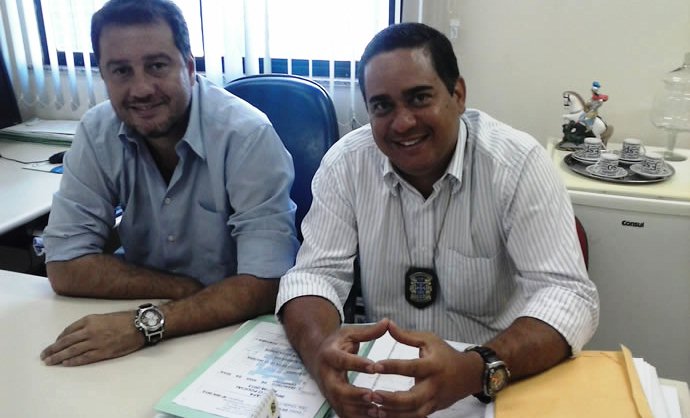 Rivaldo e Leonardo, em foto de arquivo de Sigi Vilares.