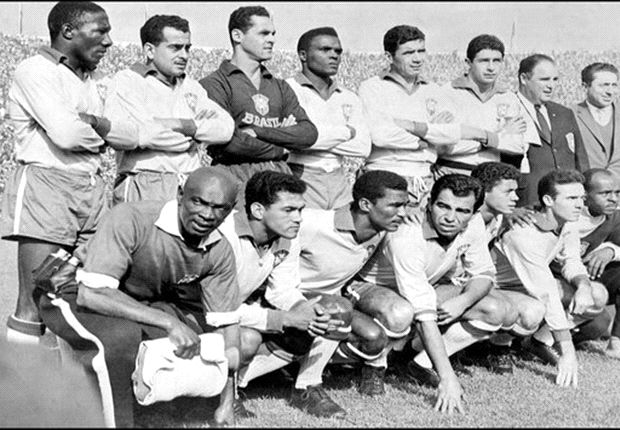 A Seleção em 62. Posso não saber a escalação do Internacional, mas essa conheço de cor e salteado.