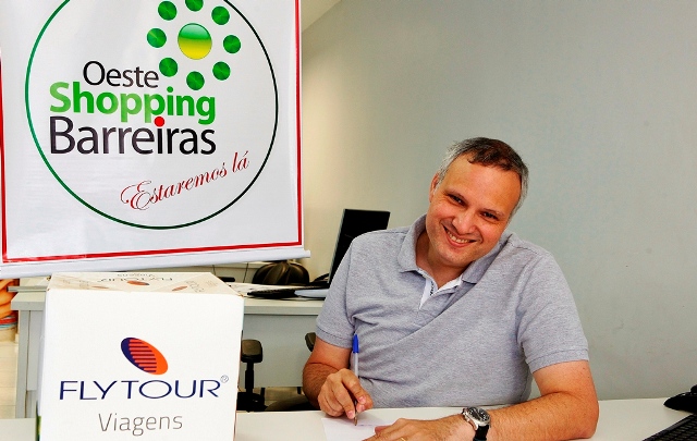 Frederico Nobrega, da FLYTOUR, estará no Oeste Shopping Barreiras