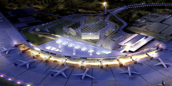 Aeroporto de Ezeiza, de onde partirão a maioria dos argentinos.
