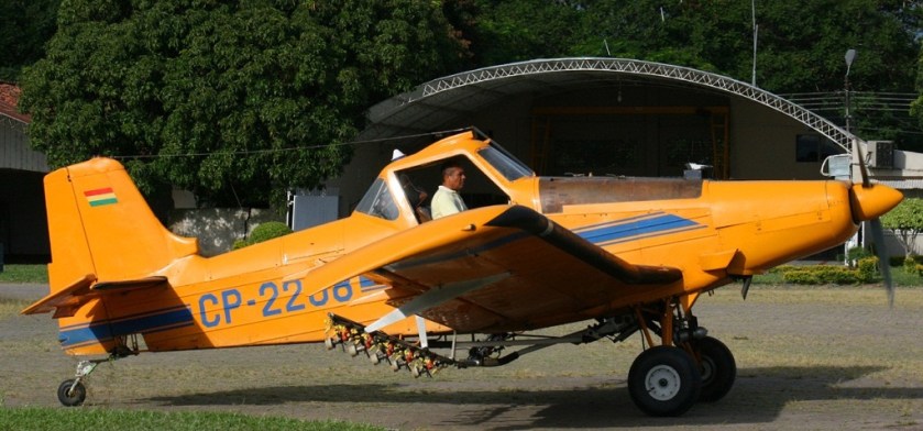 Aeronave semelhante à acidentada, o Ipanema Embraer 202-A