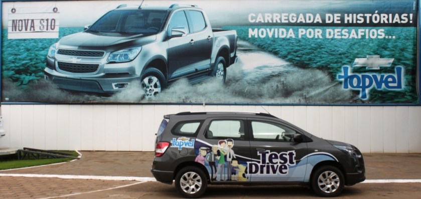 Teste Drive Spin Topvel.