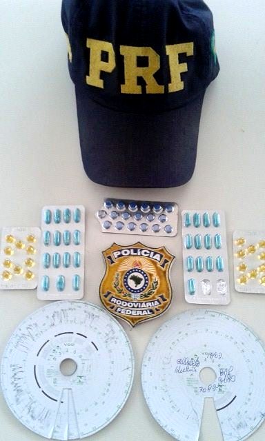 Os remédios psicoativos e os discos do tacógrafo.