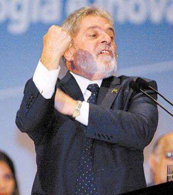 lula dando banana