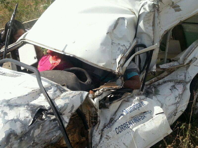 acidente, correntina