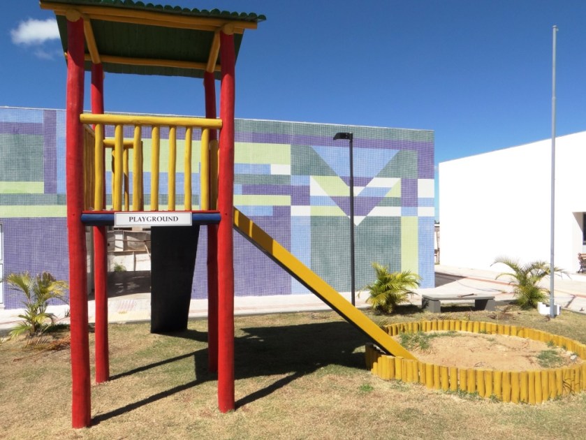Além das inumeras atividades recreativas o espaço possui um Playground para diversão dos usuários