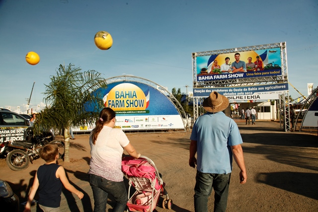 Entrada da Bahia Farm Show 2013_7.assessoria de comunicação do evento - entrada
