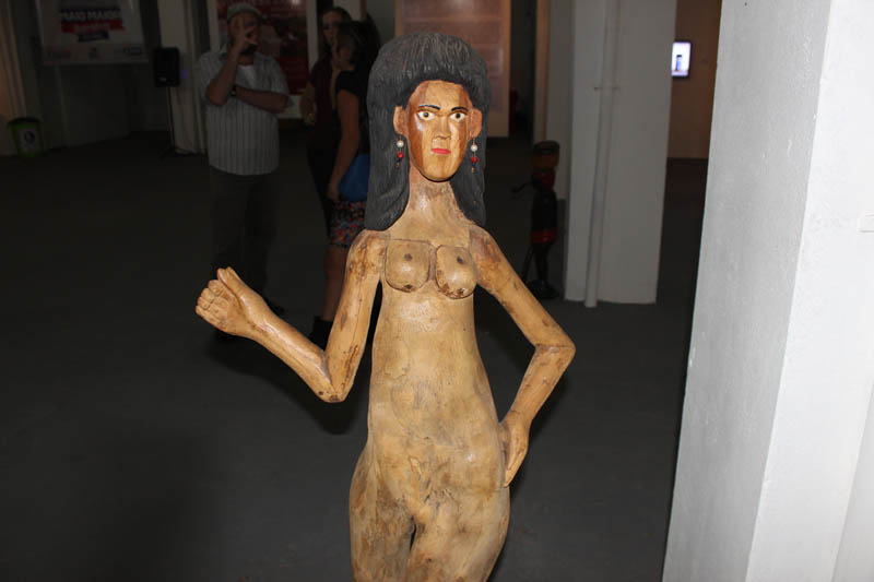 Obra do artista Seu Nego, um dos homenageados