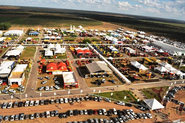 Bahia Farm Show 2014 imagem aérea