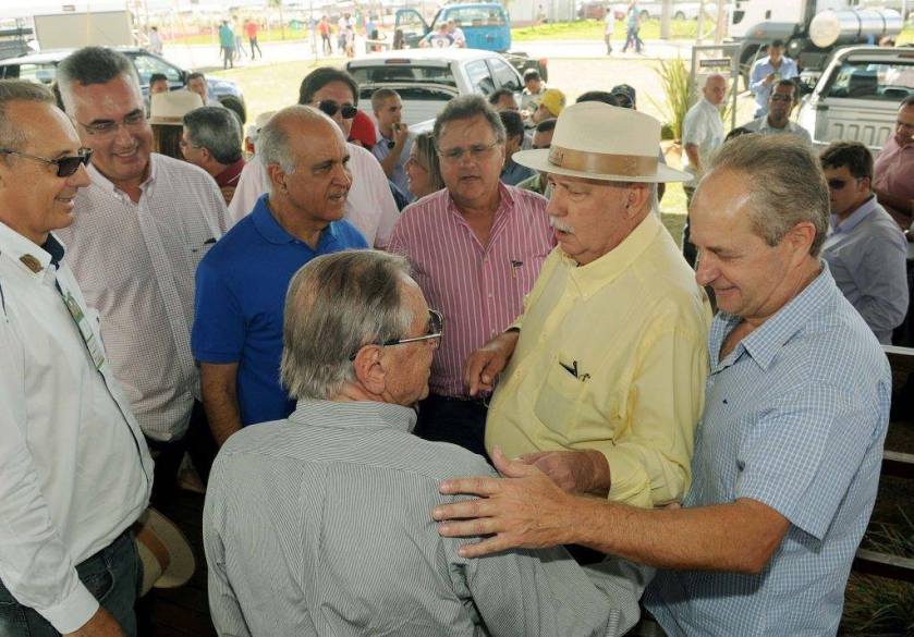 Visitas aos estandes da Bahia Farm Show.