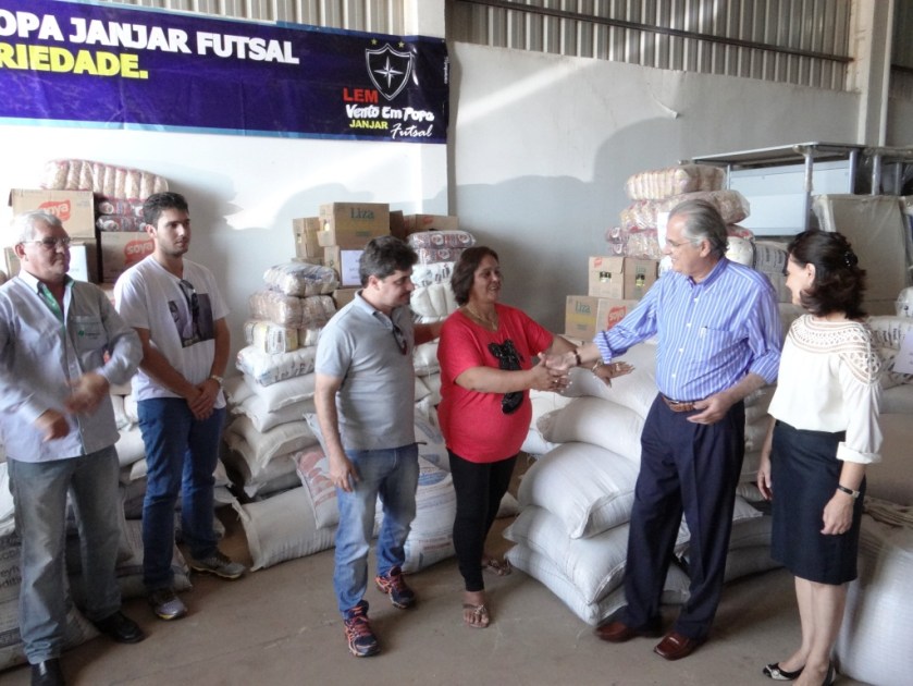 A ONG Amigos de Luis foi uma das entidades contempladas com as doações