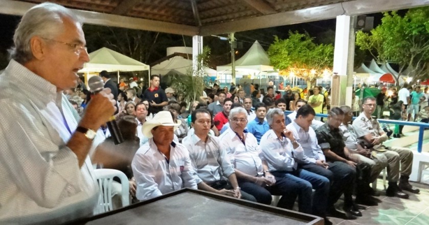 Humberto Santa Cruz destacou a importância da exposição agropecuária realizada no município para o contexto regional, principalmente com a movimentação econômica