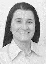 A foto publicada no registro da candidata Jusmari