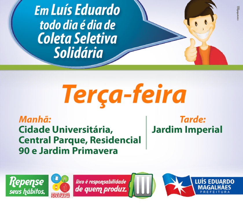 3 - TERÇA - HORÁRIO COLETA WEB