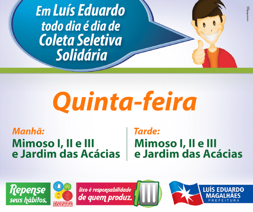 5 - QUINTA - HORÁRIO COLETA WEB