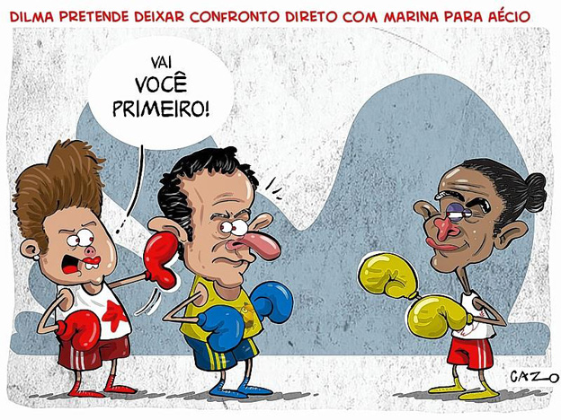 Petistas e tucanos estão tontos com o desempenho de Marina e não encontram a porta de saída